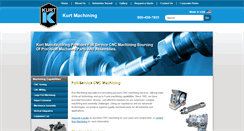 Desktop Screenshot of kurtmachining.com